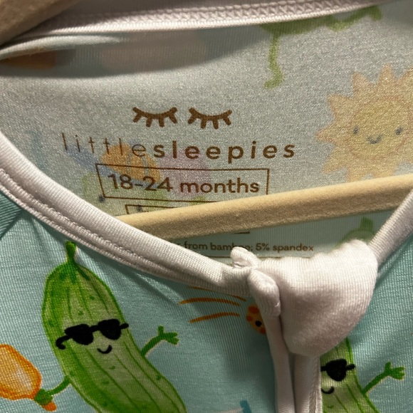 Little Sleepies pickle power zippy NWT 18-24 months - Picture 3 of 3